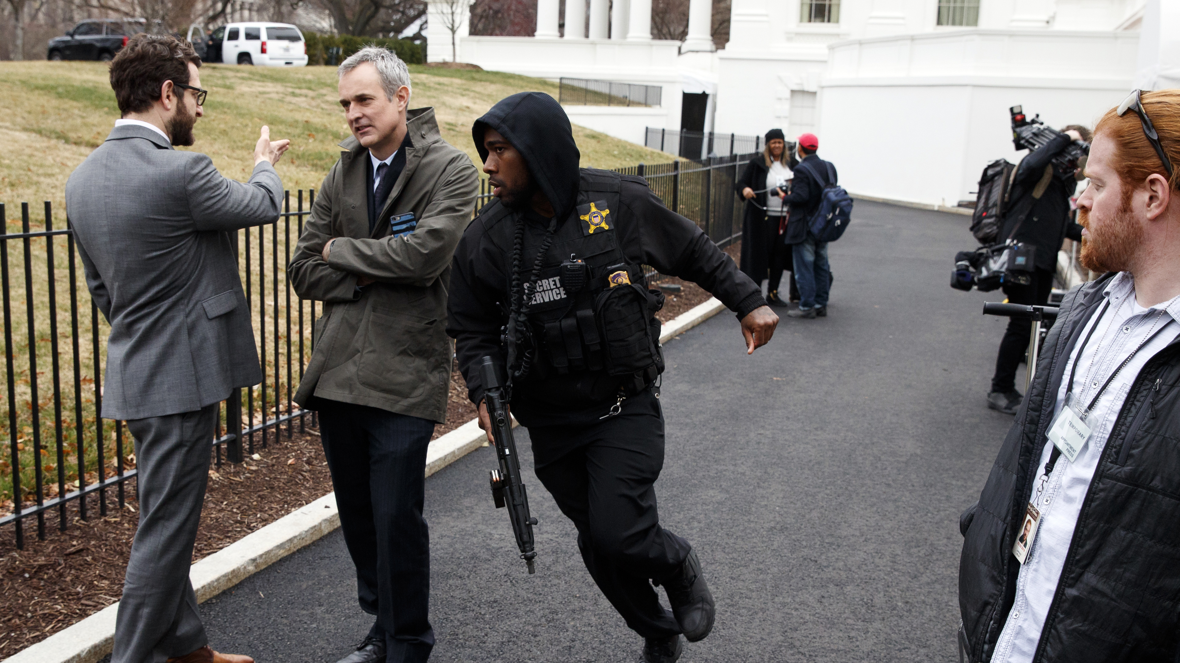 Secret service closed white house