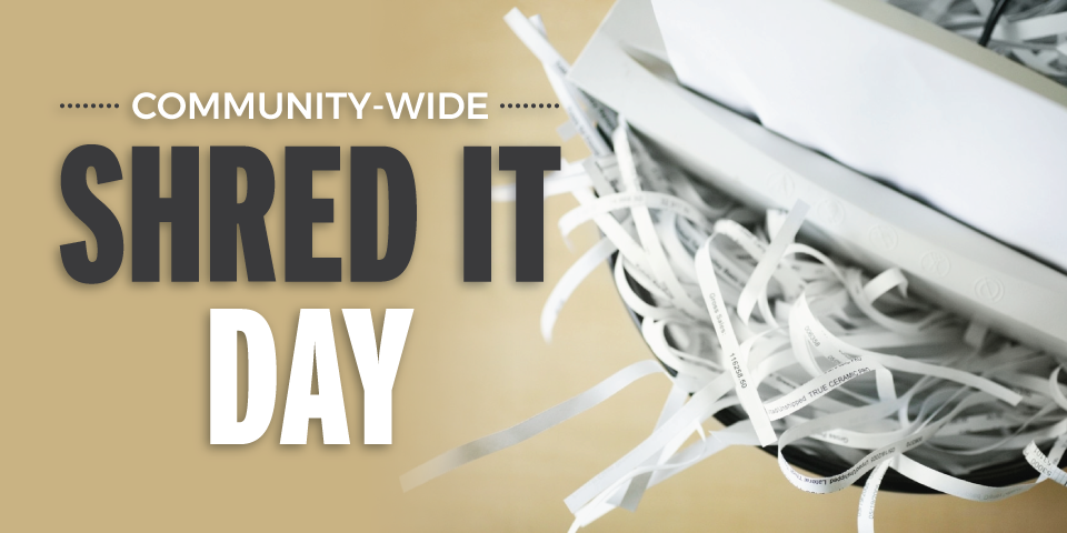 Community-wide Shred It Day