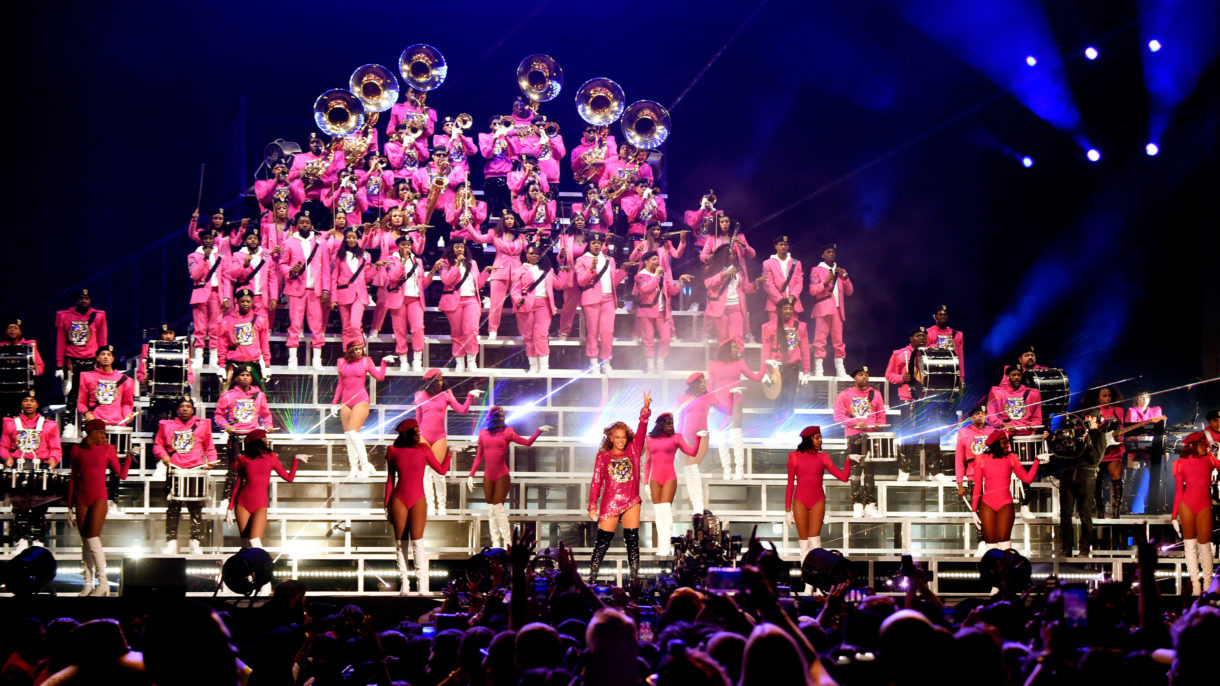 From The Bleachers Members Of Beyoncé's Marching Band