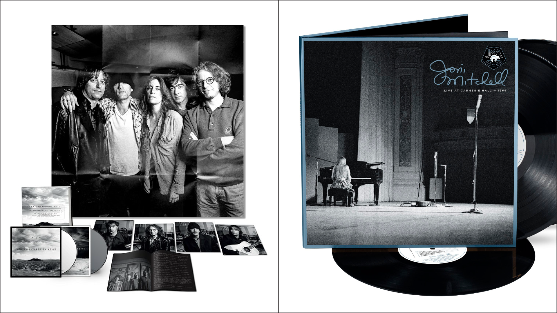Featured image for “Hot Off the (Re)Press | Joni Mitchell at Carnegie and R.E.M. at their peak”