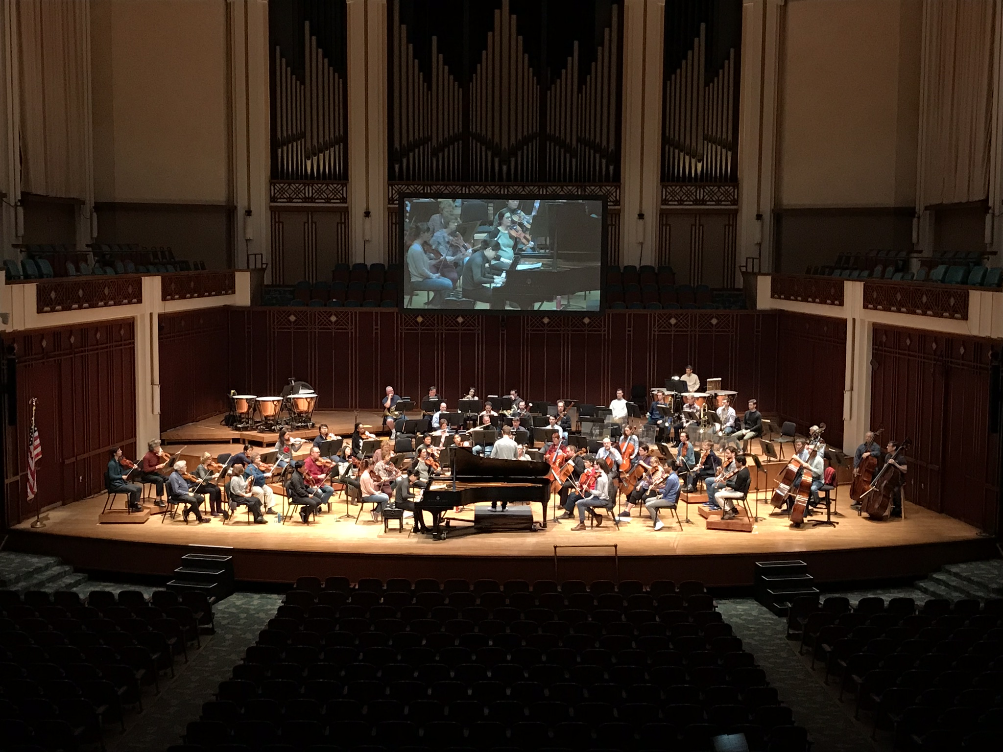 The Jacksonville Symphony performing at Jacoby Hall 