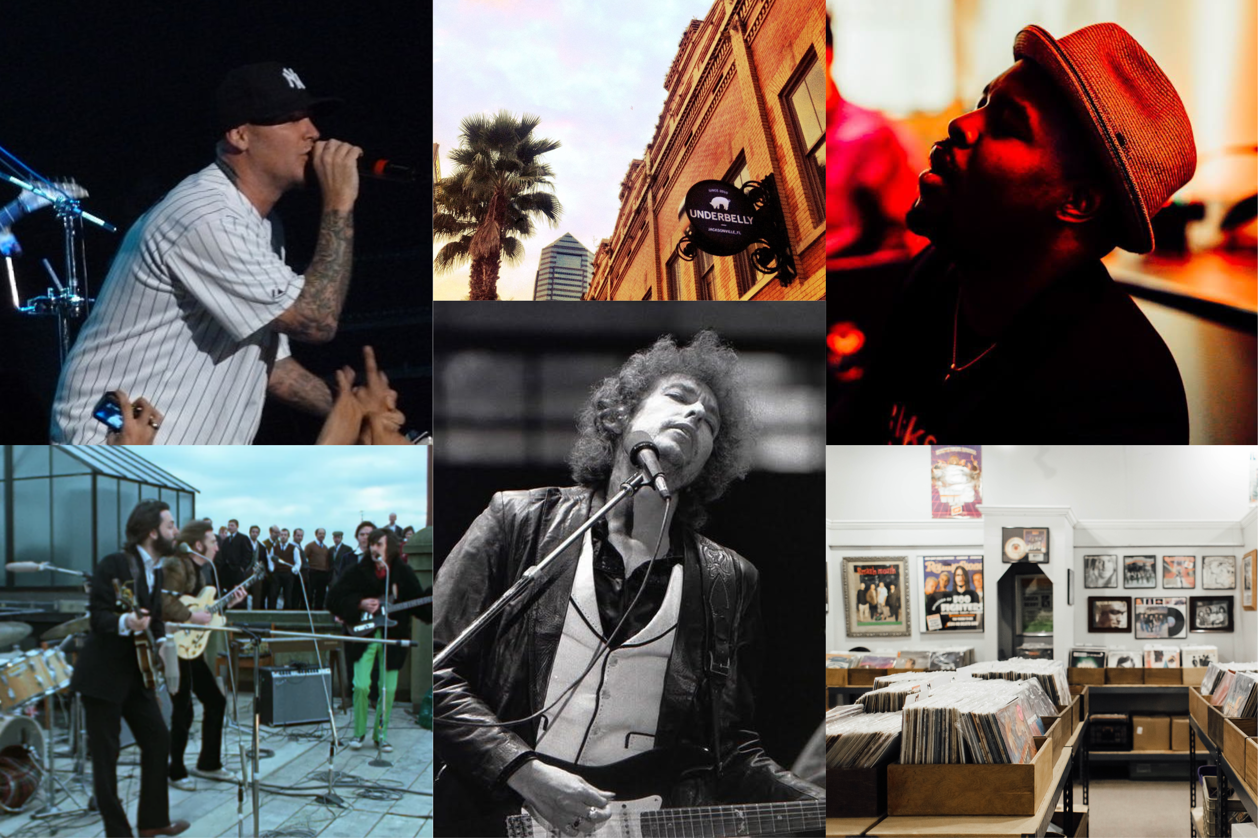 Collage of images from most read JME stories