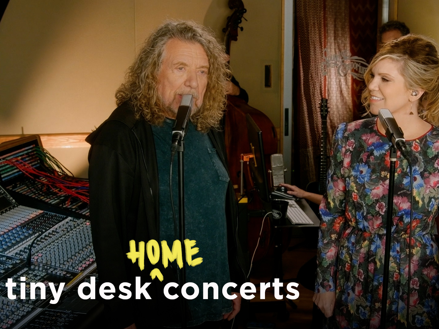 Featured image for “Robert Plant and Alison Krauss: Tiny Desk (Home) Concert”