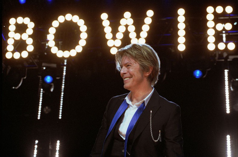 Photograph of David Bowie