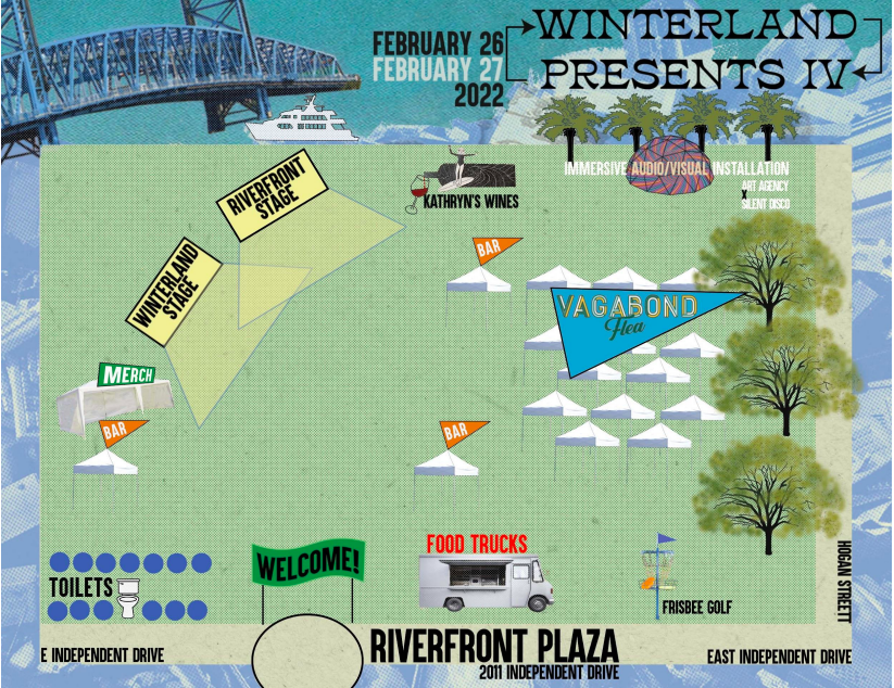 Festival site Winterland IV