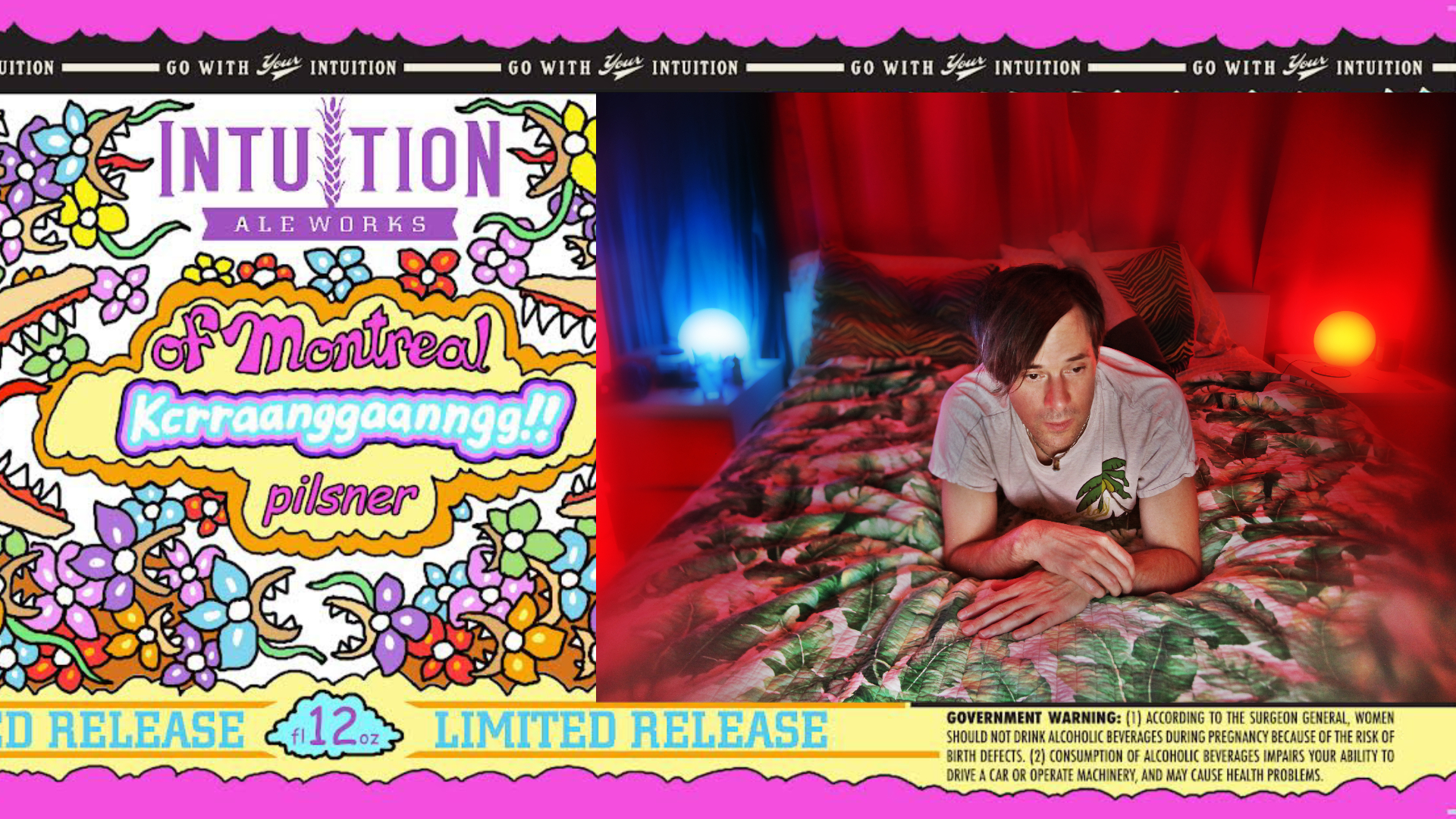 Featured image for “Jax Brewery Intuition and Athens Indie-Pop Band of Montreal Partner on Beer Collab”