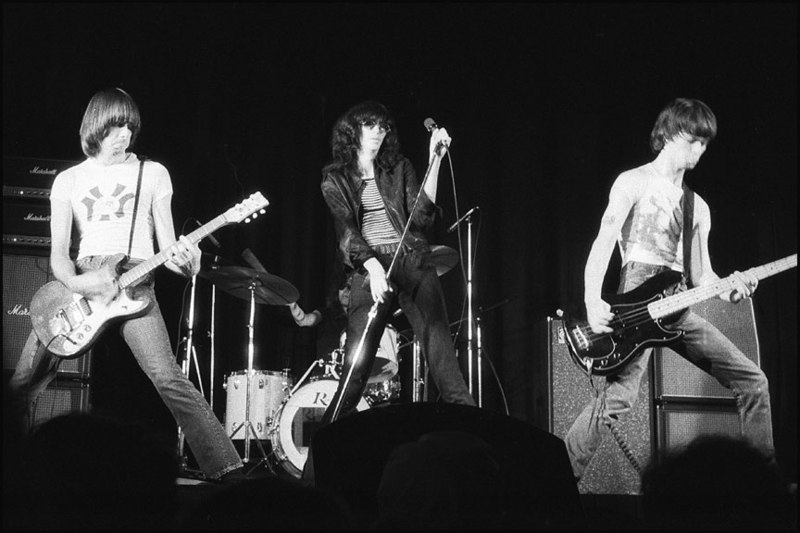 The Ramones performing