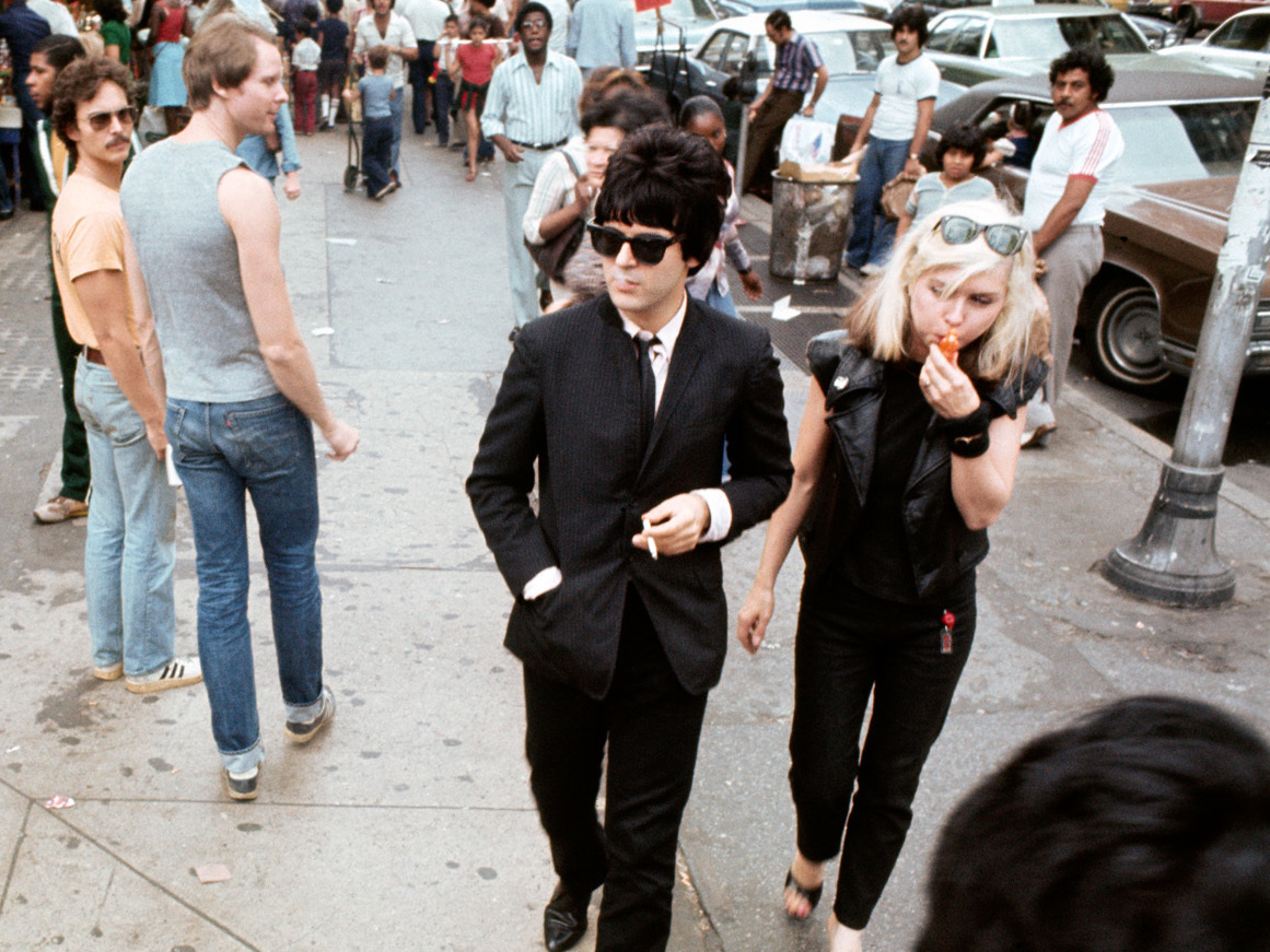 Debbie Harry and Clem Burke, 14th Street, New York City, circa 1976 ...
