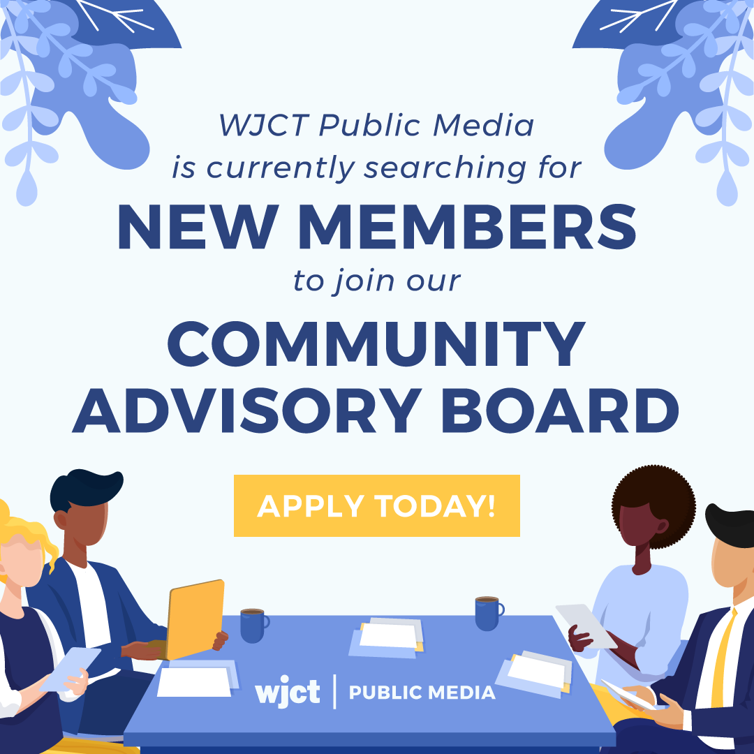 Featured image for “WJCT Public Media is currently searching for new members to join our Community Advisory Board”