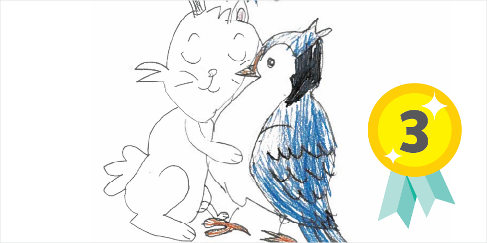 Featured image for ““The Bird Who Saved the Bunny” by Bradley B.”