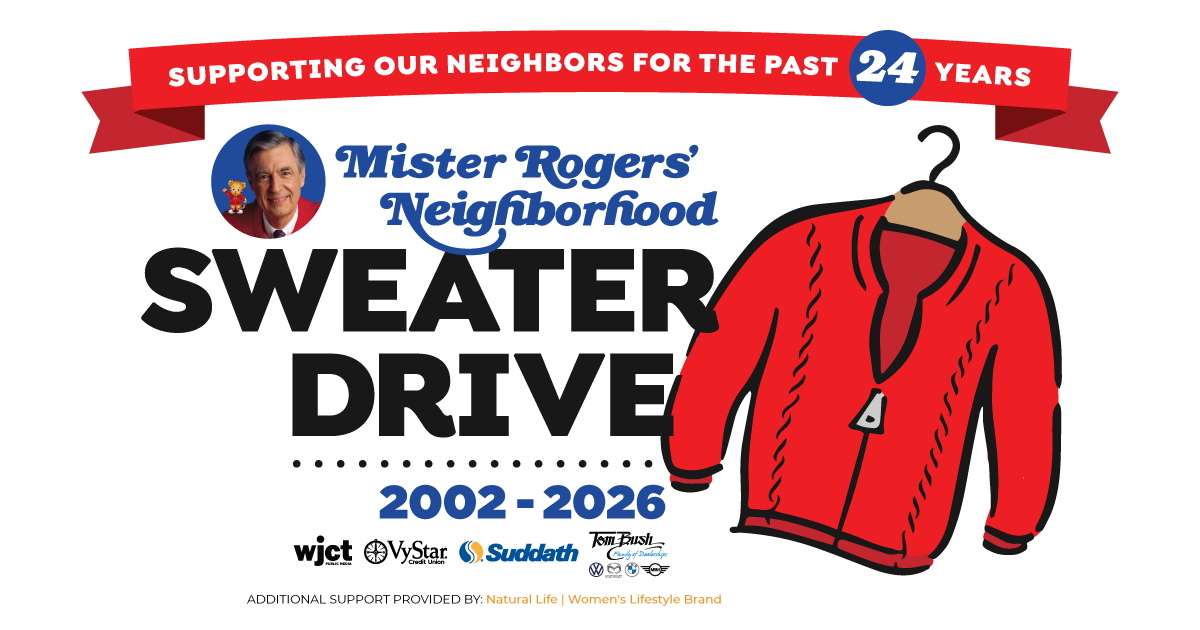 24th Annual Mister Rogers’ Neighborhood Sweater Drive Returns November 2